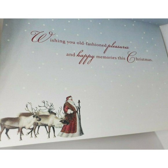 Rare True Meaning Of Christmas Here Comes Santa Claus Christmas Card - Picture 9 of 12